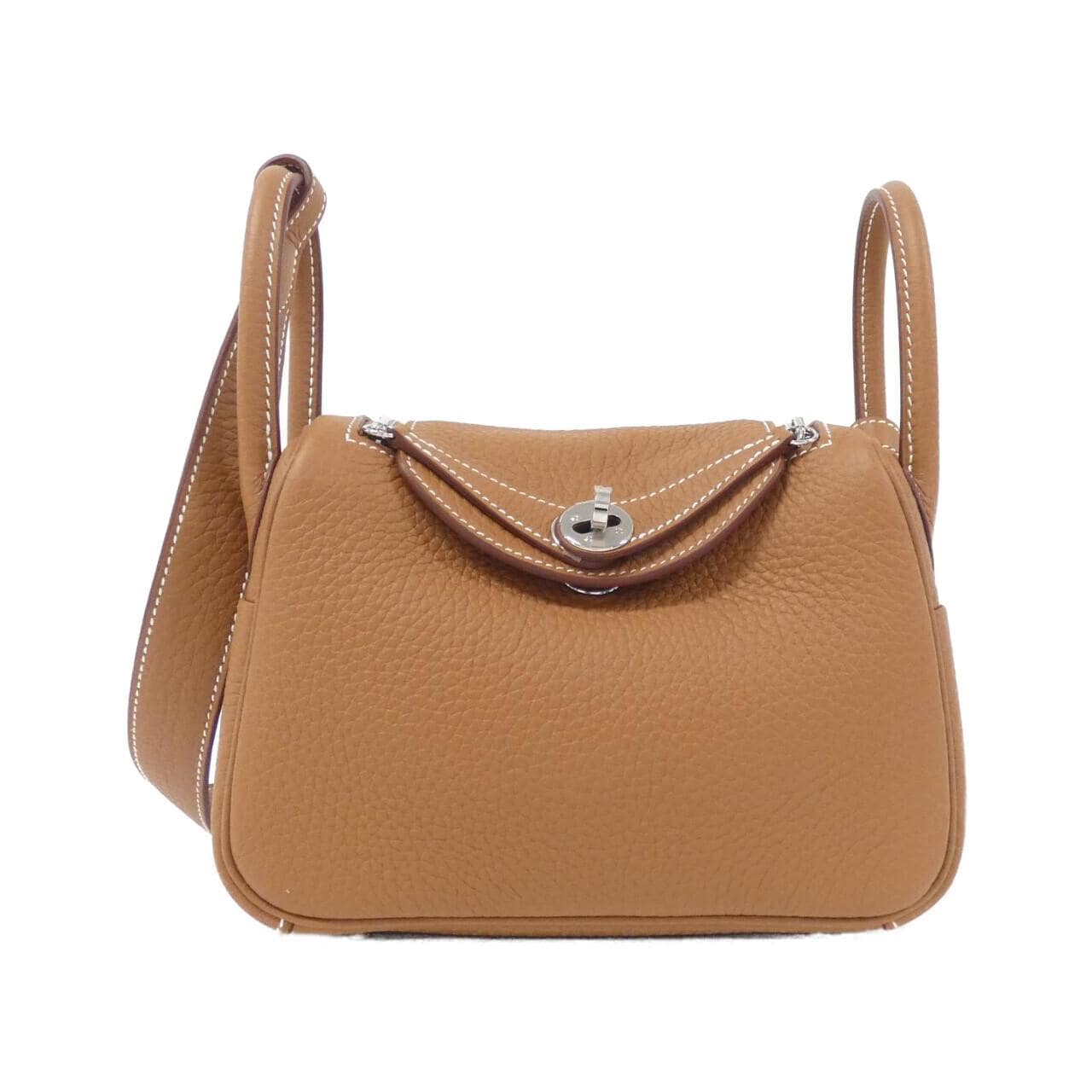 [未使用品] HERMES Lindy MINI 079086CK 單肩包