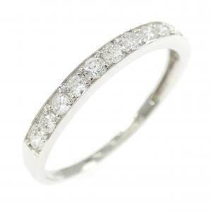 PT950 ハーフエタニティ ダイヤモンド リング 0.30CT