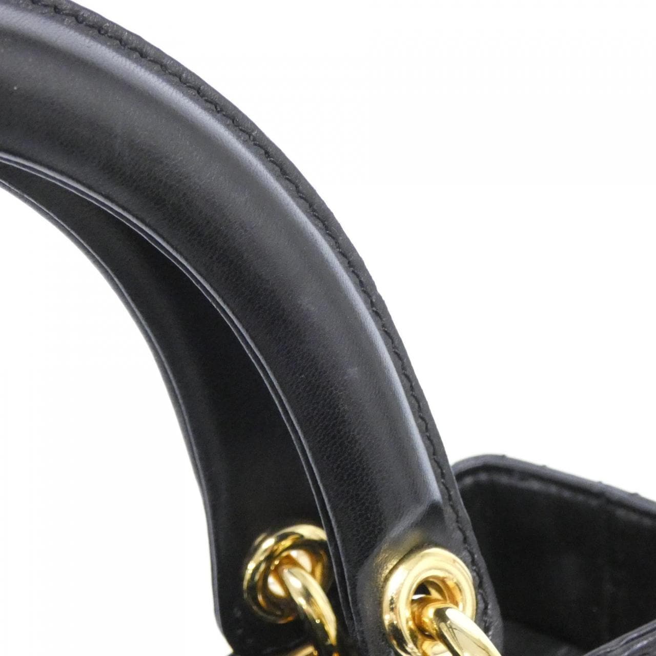 【ヴィンテージ】クリスチャンディオール レディ ディオール ミディアム CAL44550 バッグ