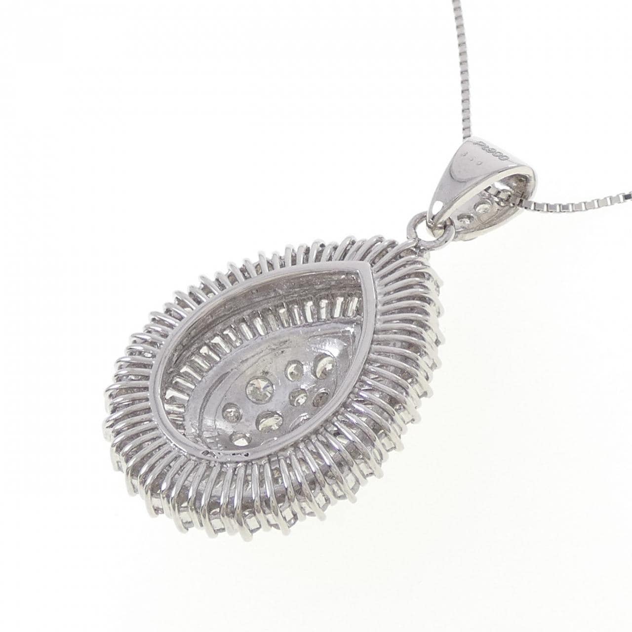 PT900/PT850 ダイヤモンド ネックレス 3.50CT