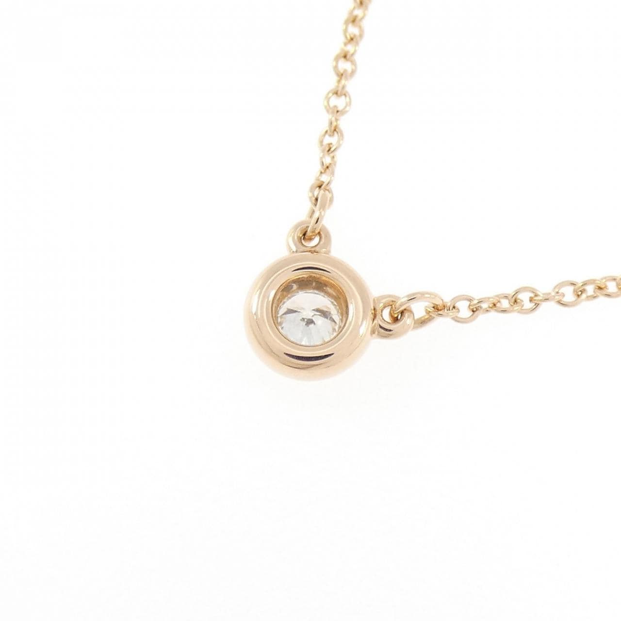ティファニー バイザヤード ネックレス 0.10CT
