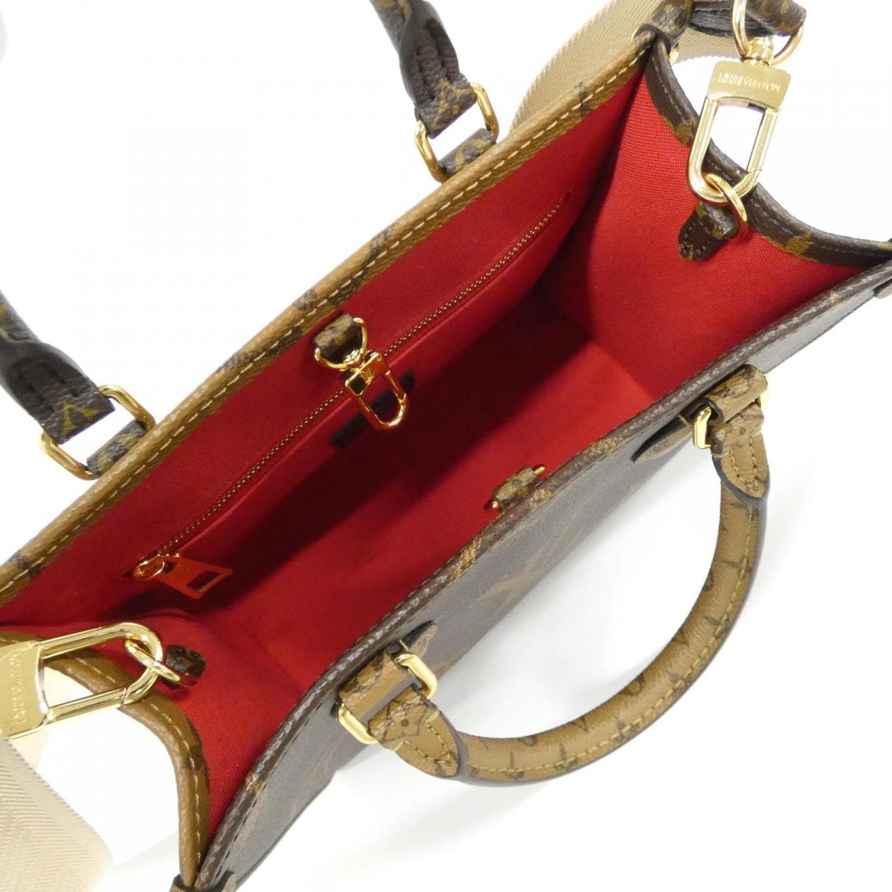 ルイヴィトン モノグラム ジャイアント オンザゴー PM M46373 バッグ