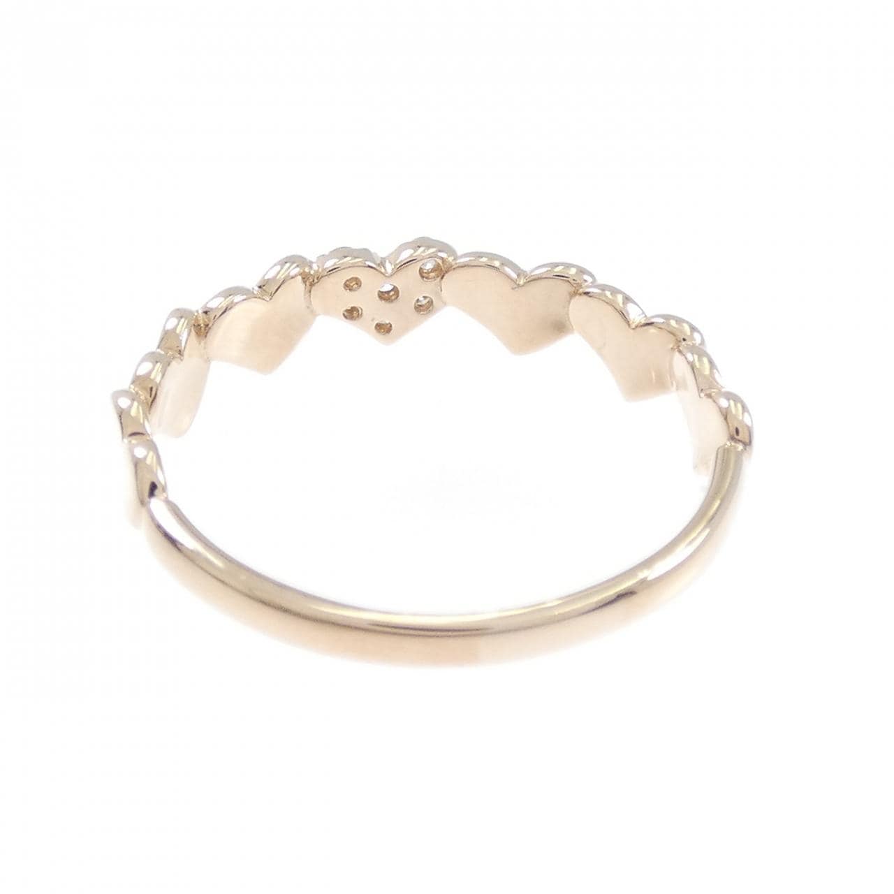 サマンサティアラ ハート ダイヤモンド リング 0.06CT