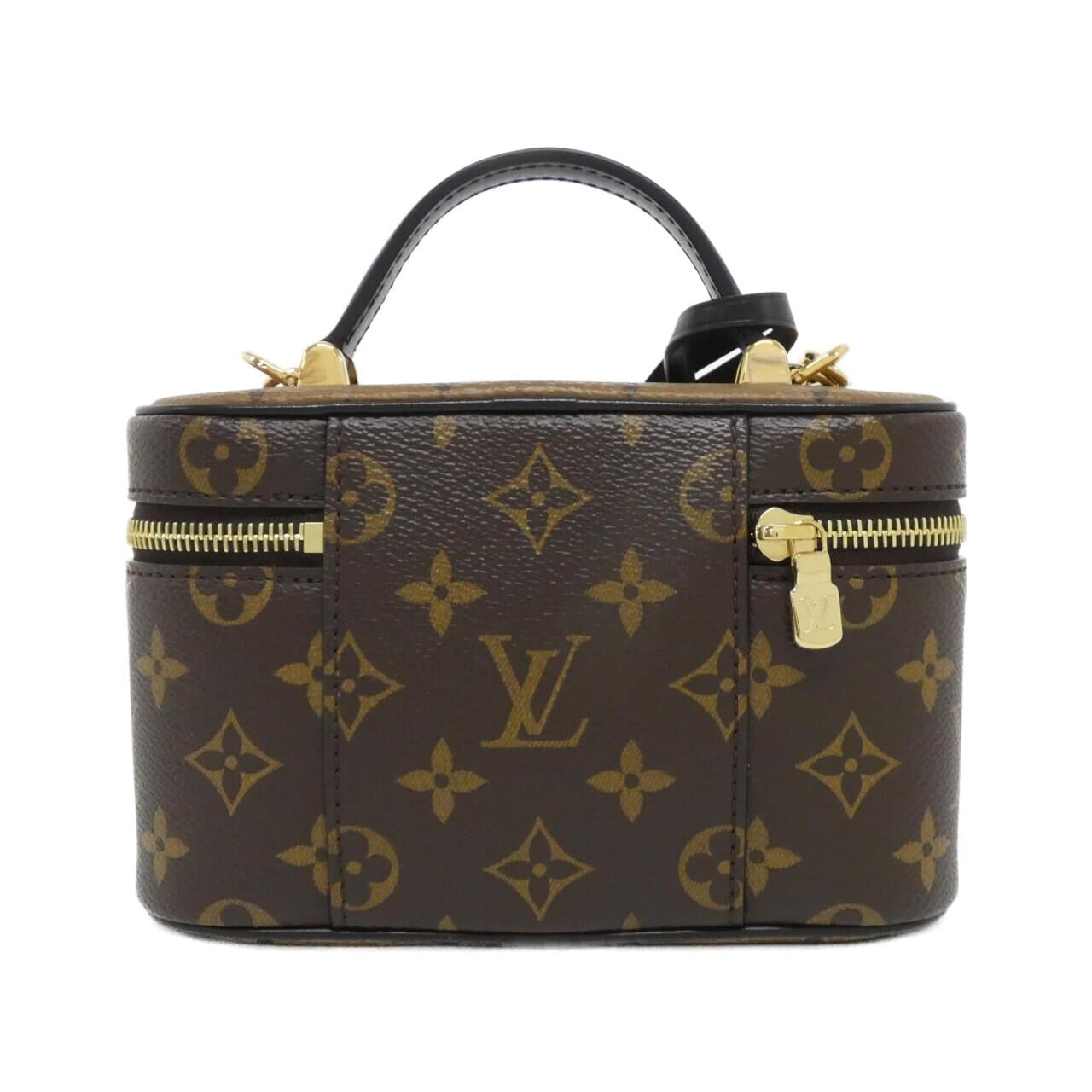 ルイヴィトン モノグラム リバース ヴァニティ チェーン ポーチ M47125 ショルダーバッグ