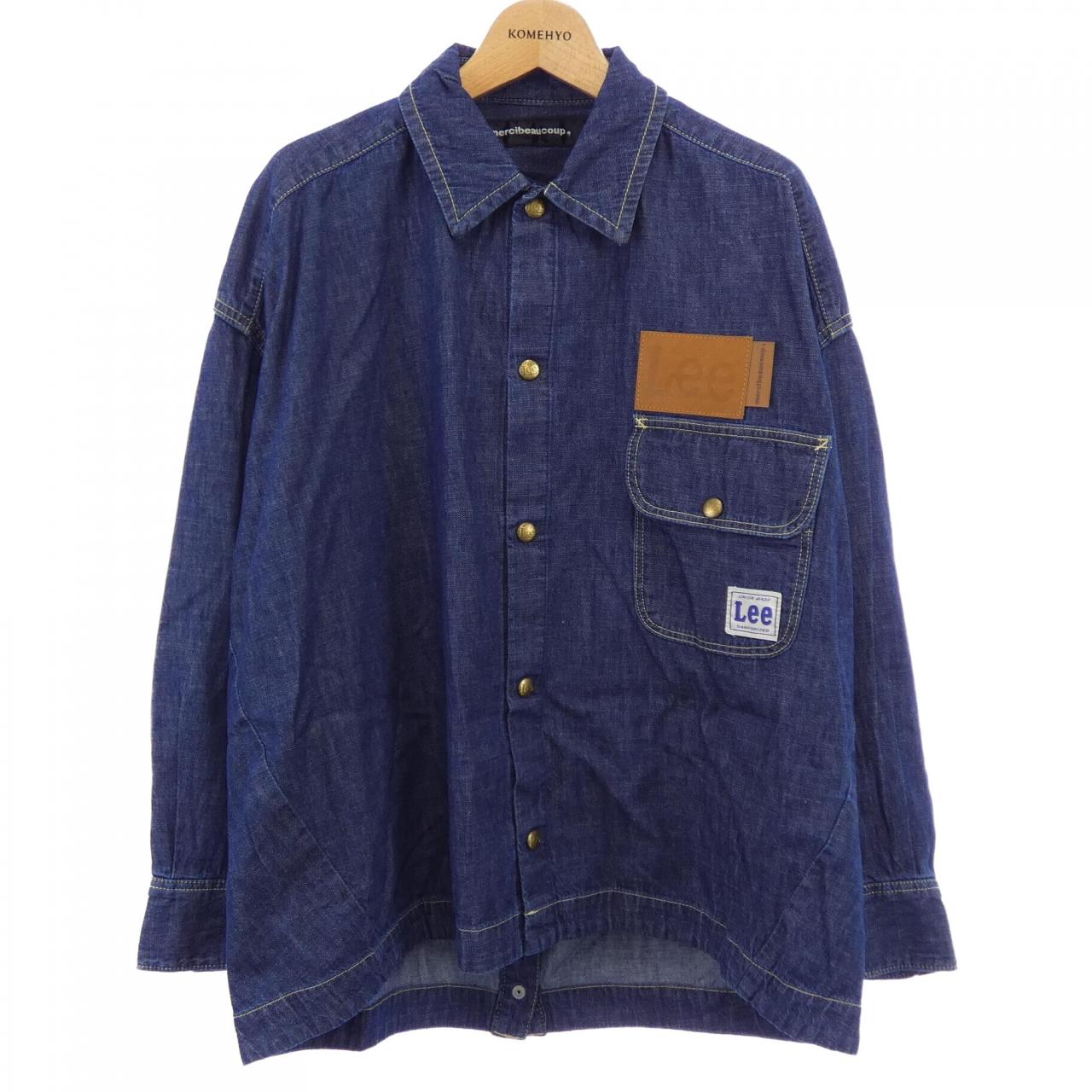メルシーボークー mercibeaucoup LEE シャツ