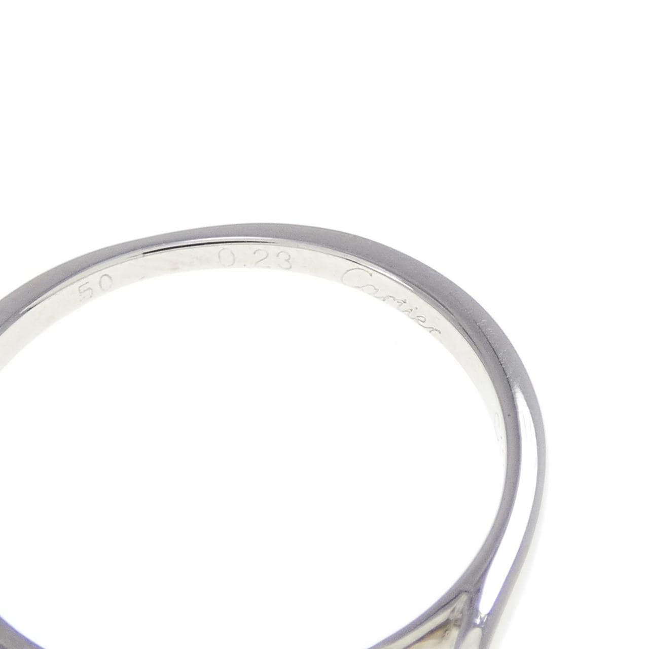 Cartier 1895 单石戒指 0.23 克拉 E VS1