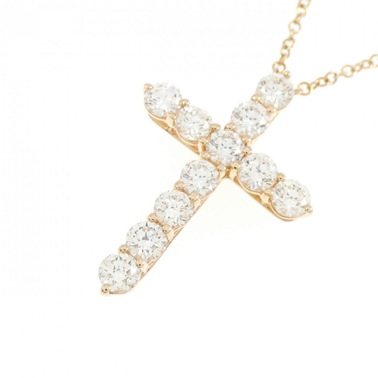 ティファニー ミディアムクロス ネックレス