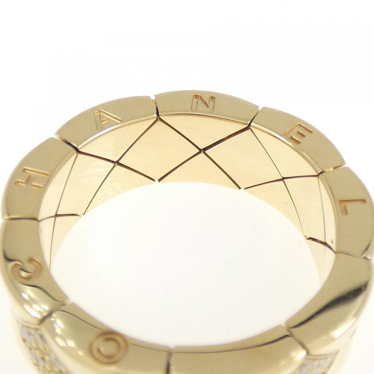 【ヴィンテージ】シャネル マトラッセ　スープル リング