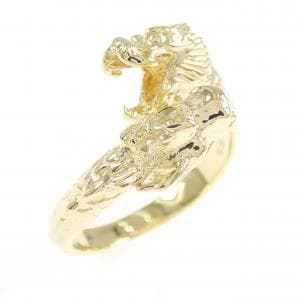 K18YG ドラゴン リング