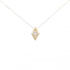 【新品】K18YG ダイヤモンド ネックレス 0.18CT