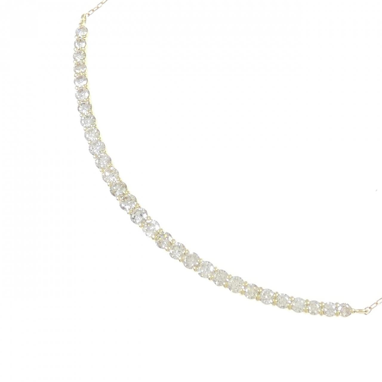 【新品】K18YG ダイヤモンド ネックレス 1.50CT