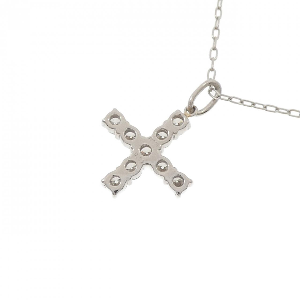 PT900/PT850 ダイヤモンド ネックレス 0.36CT