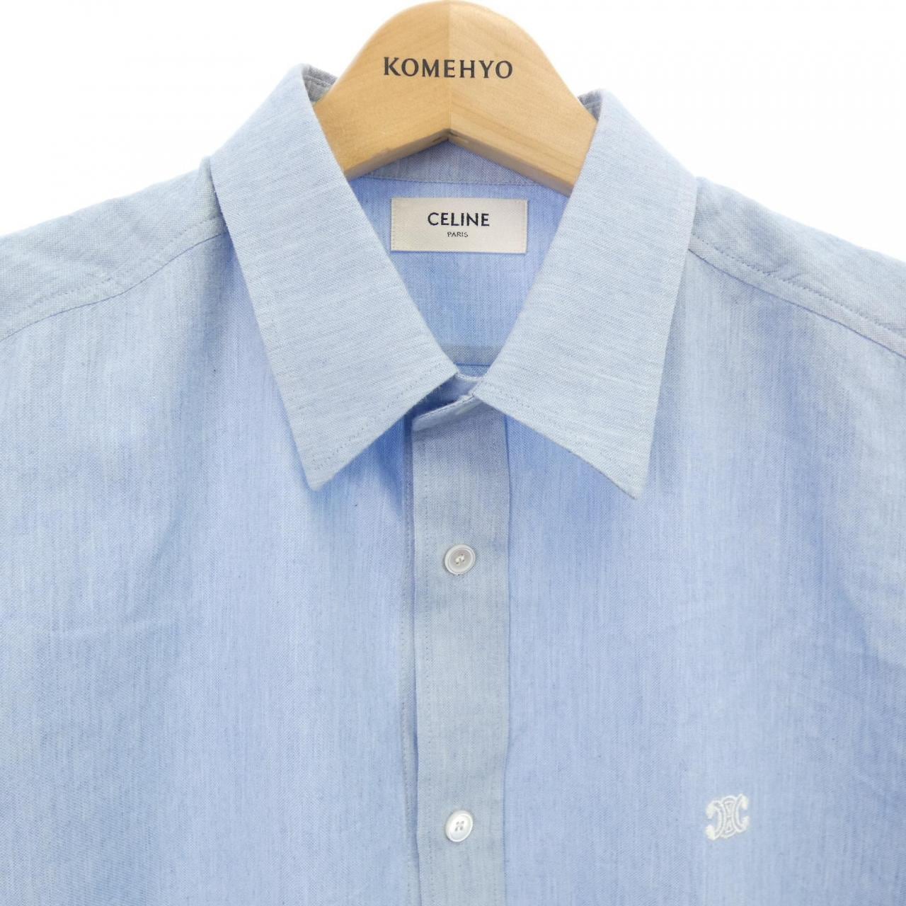 セリーヌ CELINE リラックスシャツ トリオンフ RC07L0A49 シャツ