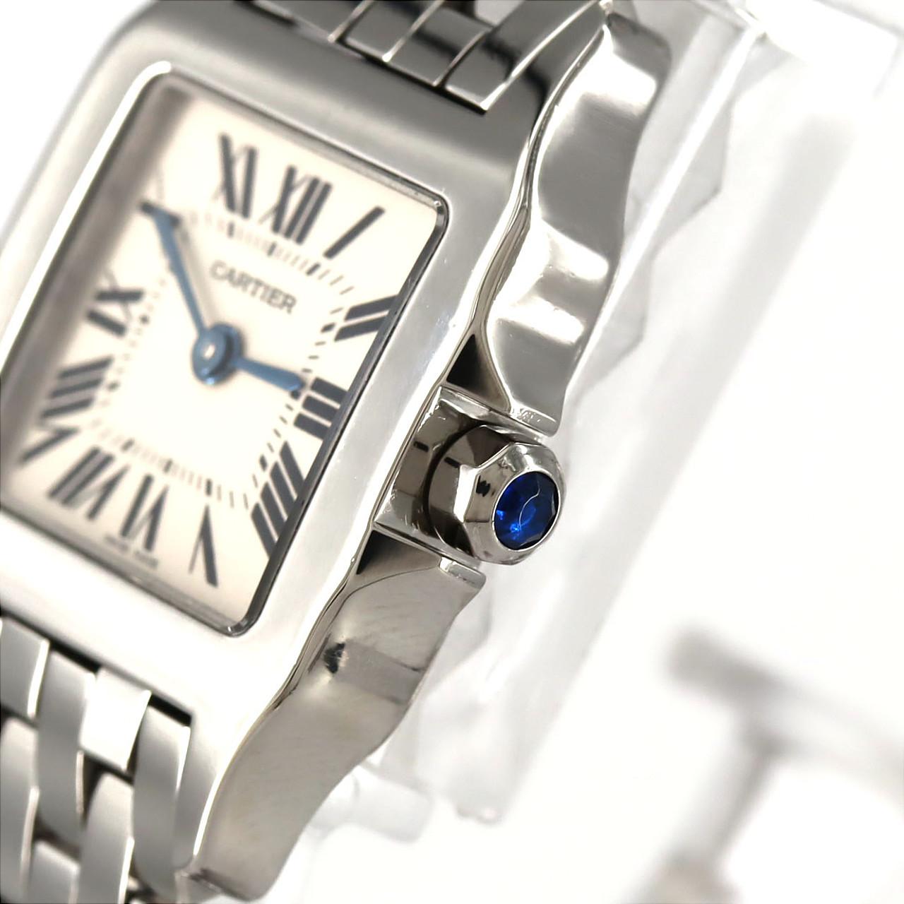 カルティエ サントスドゥモワゼルSM W25064Z5 SS クォーツ