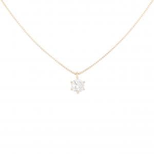 K18PG ダイヤモンド ネックレス 0.313CT G I1 Good