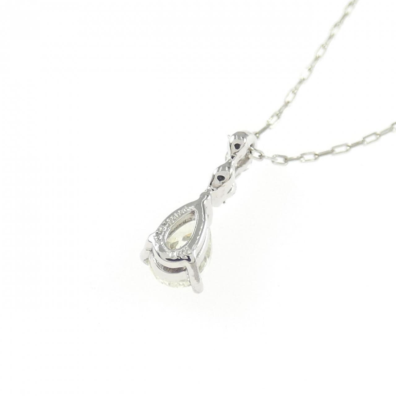 PT950/PT850 ダイヤモンド ネックレス 0.26CT