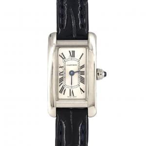 カルティエ ミニタンクアメリカン WSTA0032 SS クォーツ