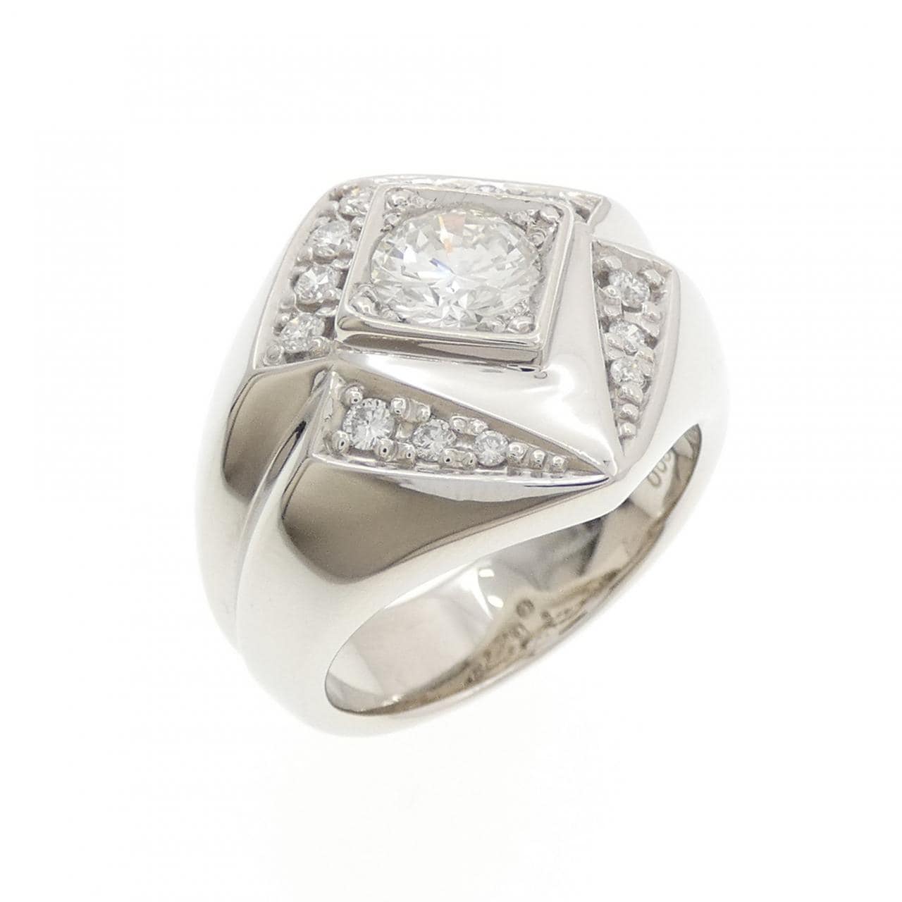 PT900 ダイヤモンド リング 0.900CT G SI1 VG