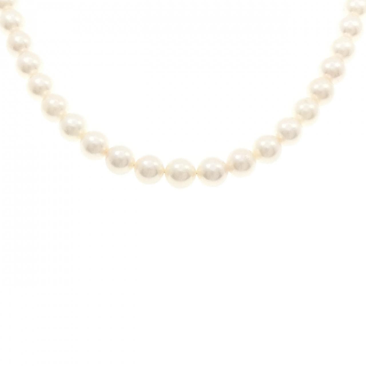シルバークラスプ アコヤパール ネックレス 8-8.5mm