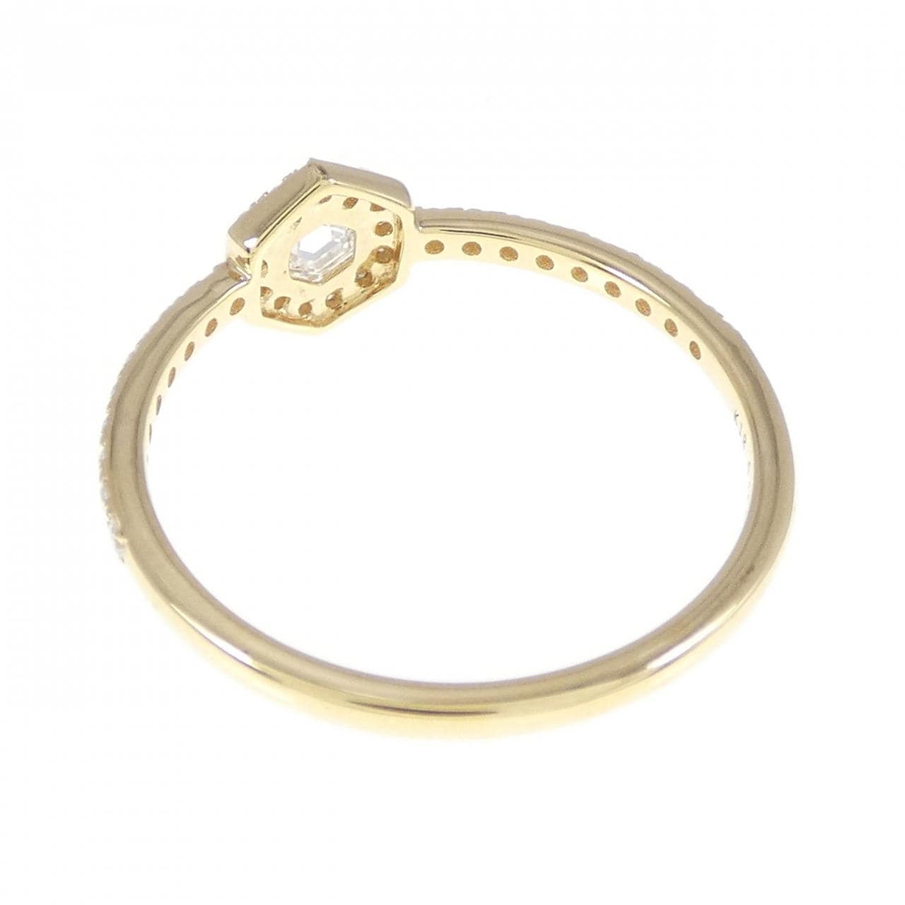 [BRAND NEW] K18YG Diamond ring 0.16CT