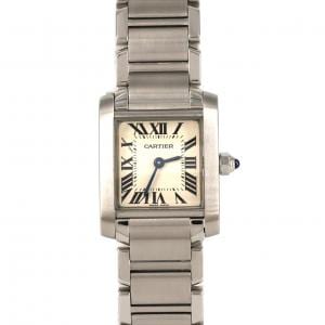 Cartier Tank Francaise SM W51008Q3 SS石英