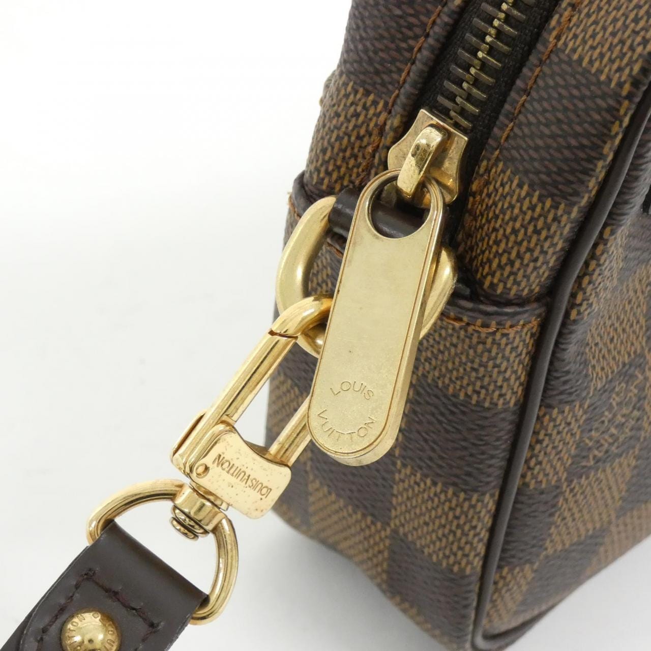 LOUIS VUITTON Damier Pochette Bie Macau N61739 Second Bag