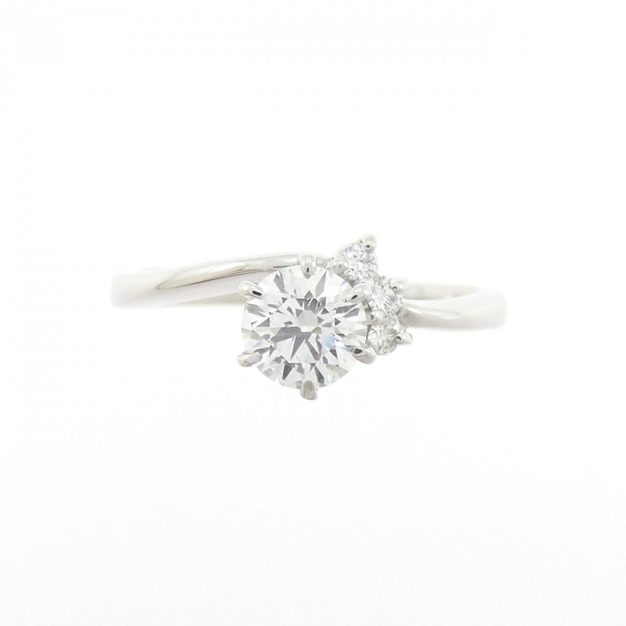 PT900 ダイヤモンド リング 0.439CT D VVS2 EXT