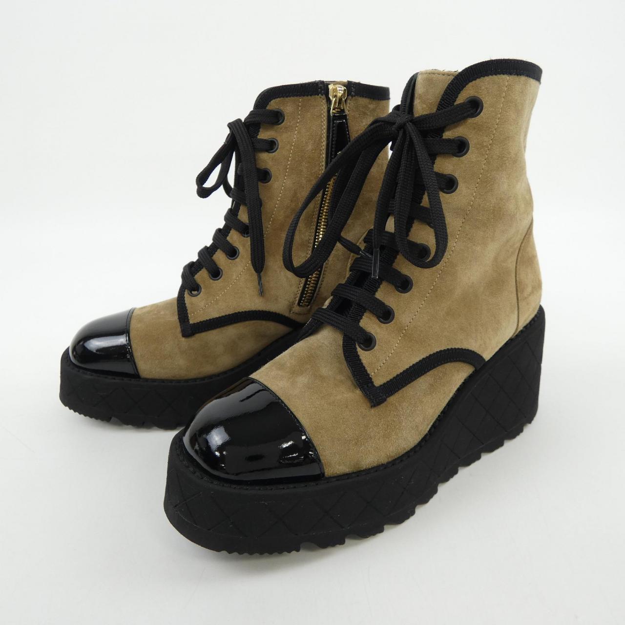 シャネル CHANEL COMBAT BOOTS G45891B17863 ブーツ