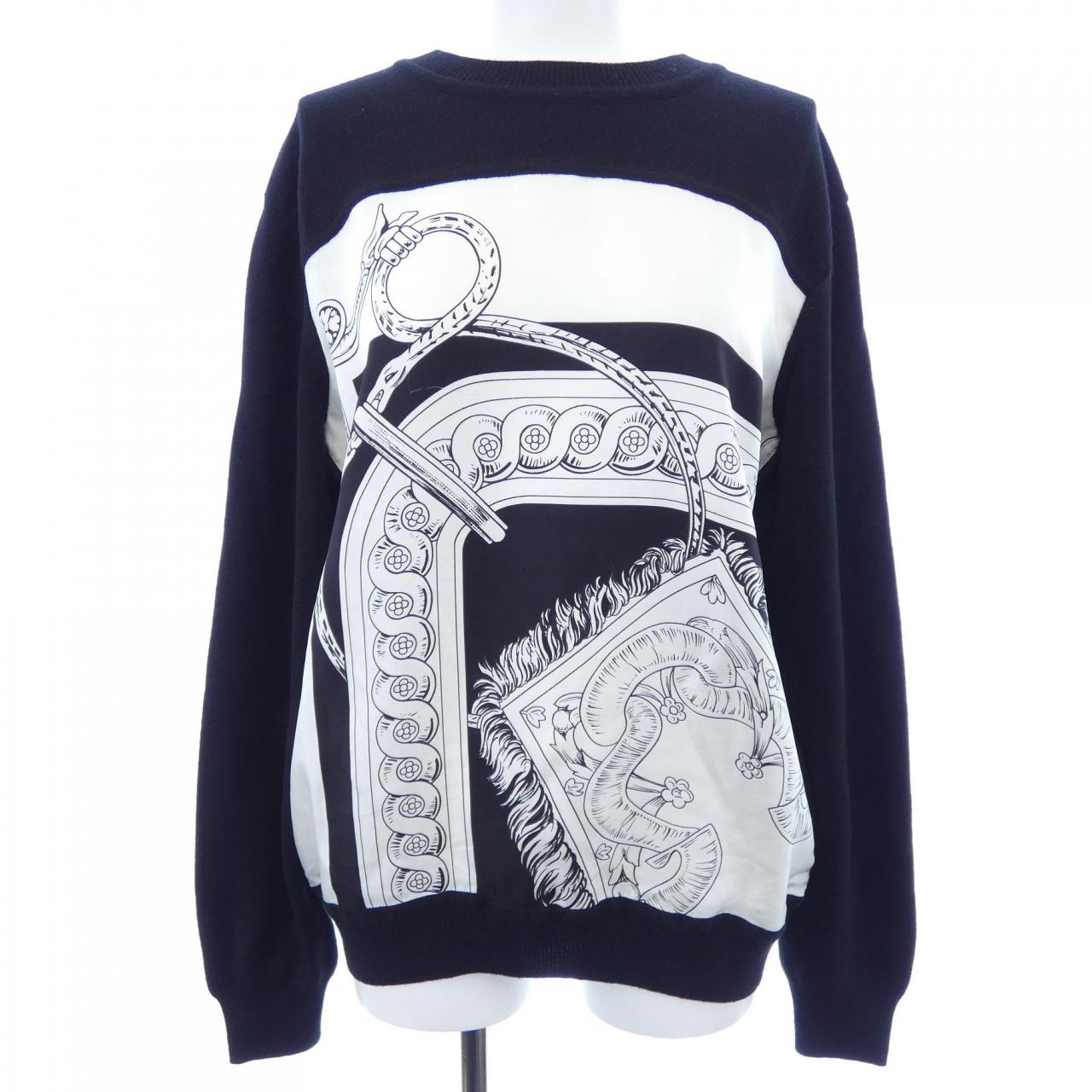 HERMES HERMES *07-7758 Twill Raine Knit