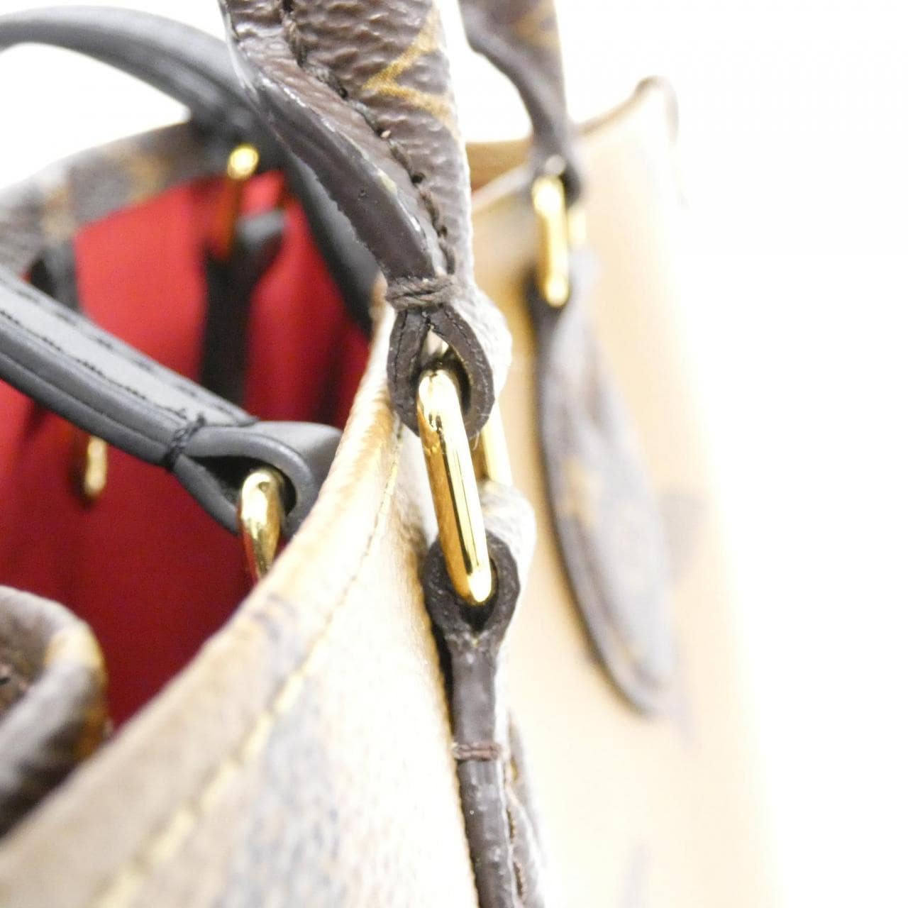 ルイヴィトン モノグラム ジャイアント オンザゴー MM M45321 バッグ