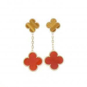 ヴァンクリーフ&アーペル マジックアルハンブラ 2モチーフ ピアス