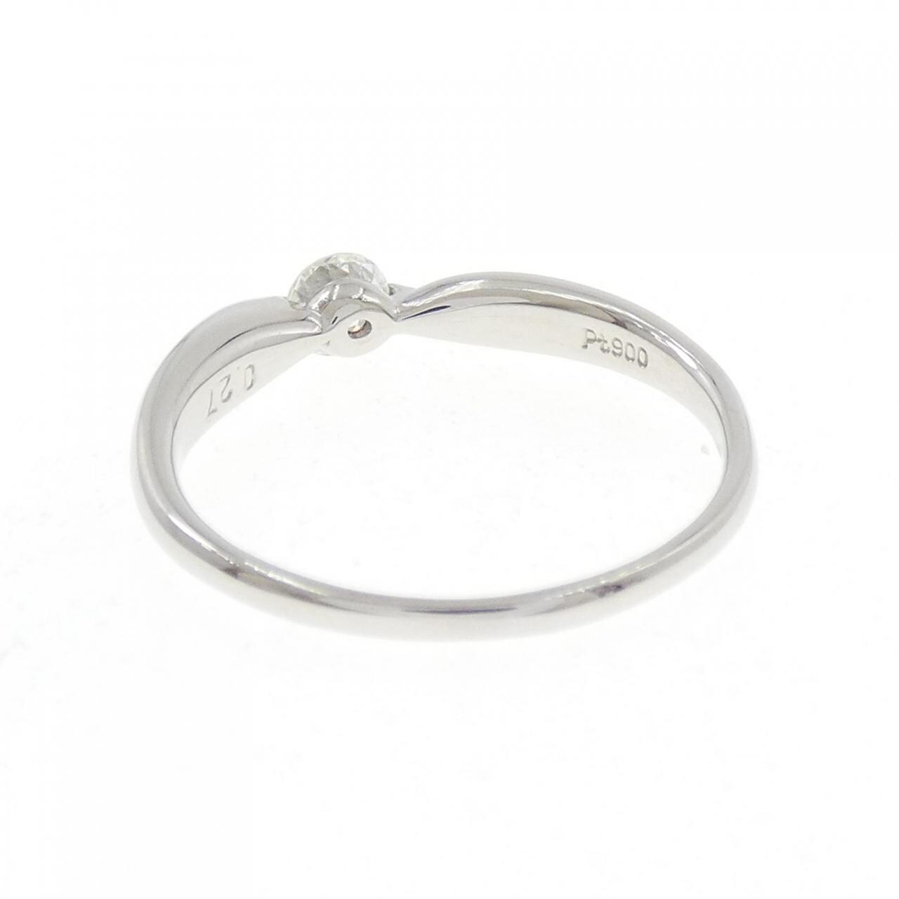 PT900 ダイヤモンド リング 0.27CT