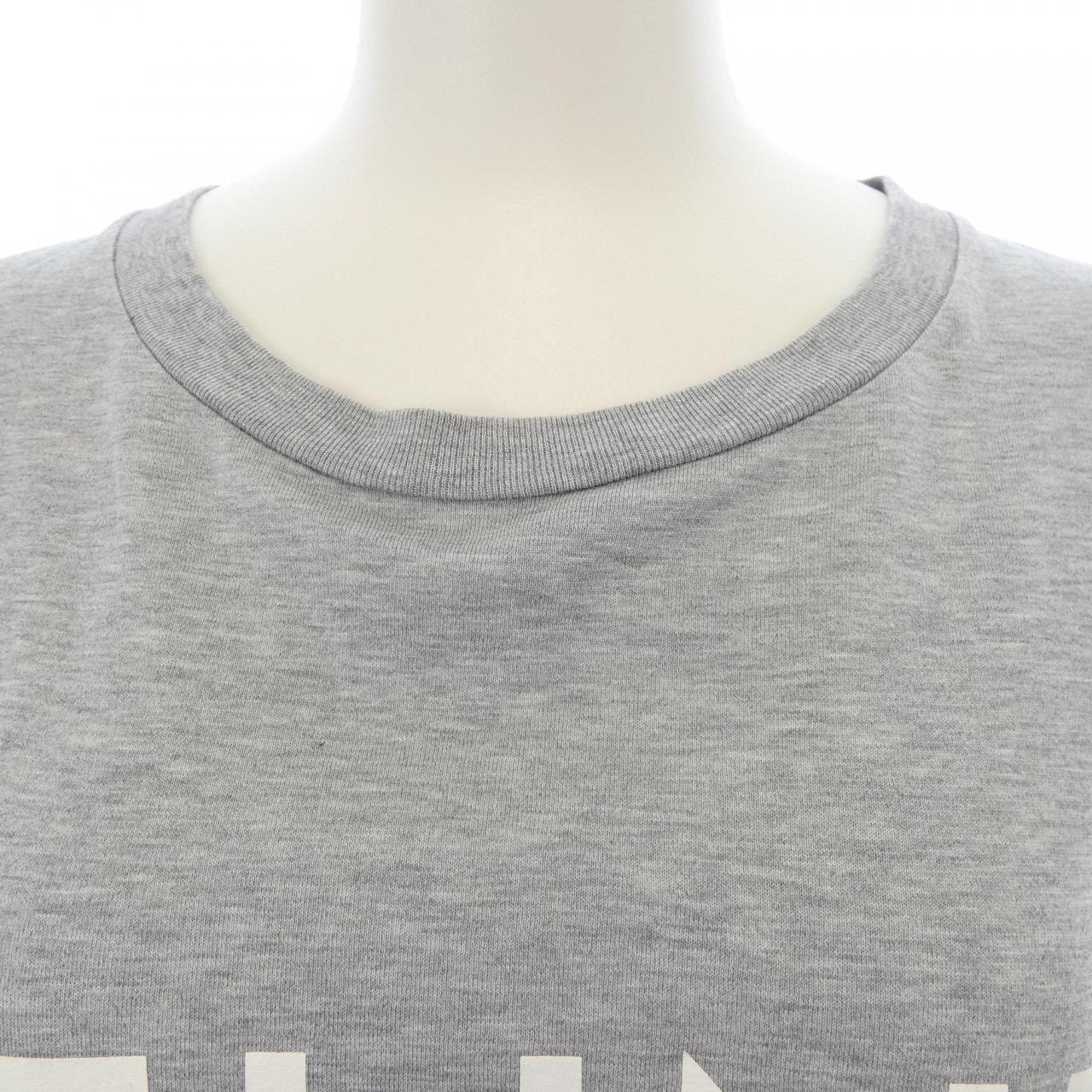 セリーヌ CELINE CELINEプリント クロップドTシャツ 2X761671Q Tシャツ