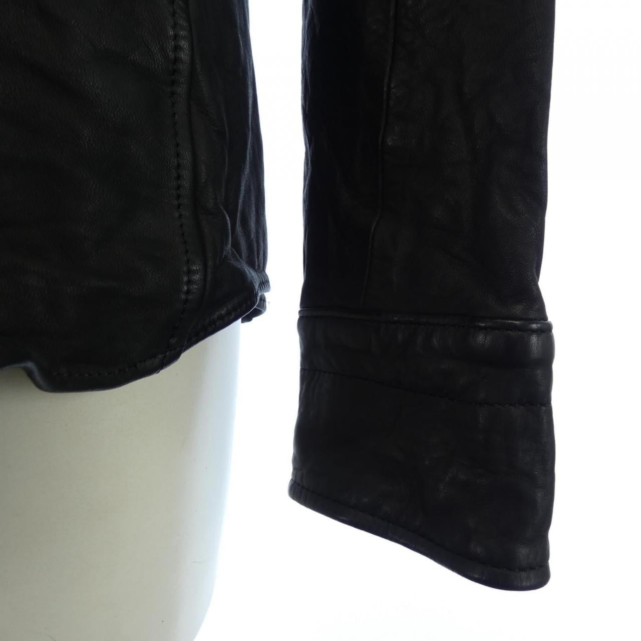 1 piu 1 uguale 3 leather jacket