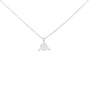 PT Diamond Necklace 0.500CT F SI2 Fancy Cut