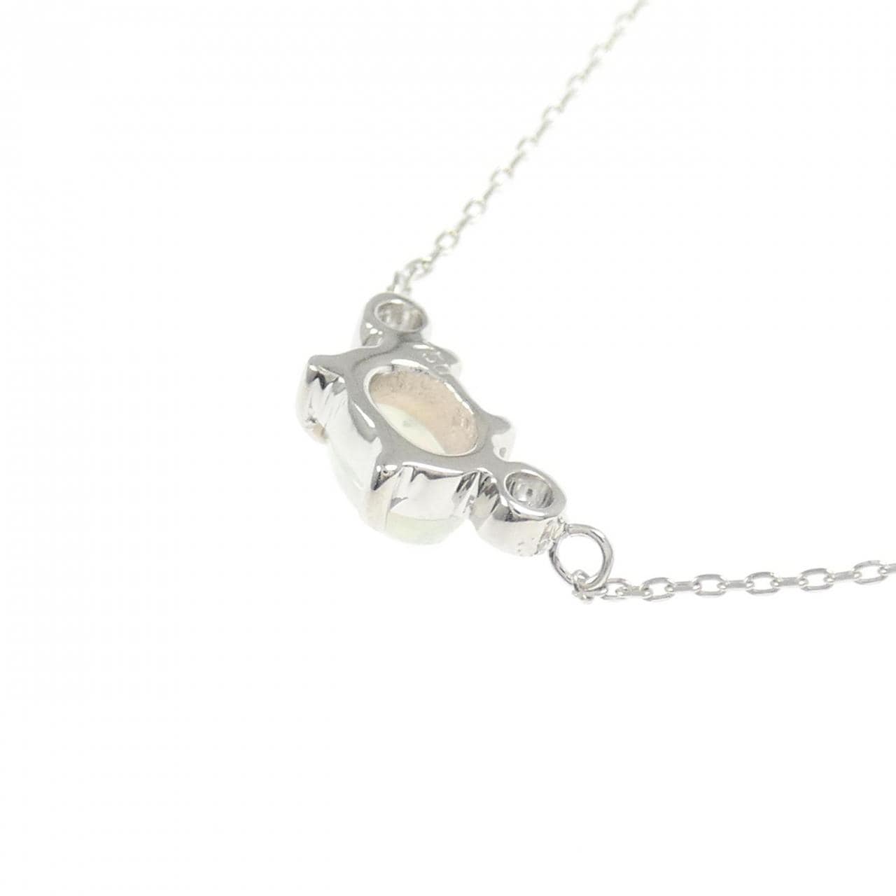 750WG/K10WG オパール ネックレス