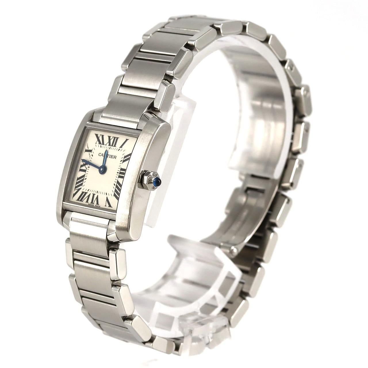 カルティエ タンクフランセーズSM W51008Q3 SS クォーツ