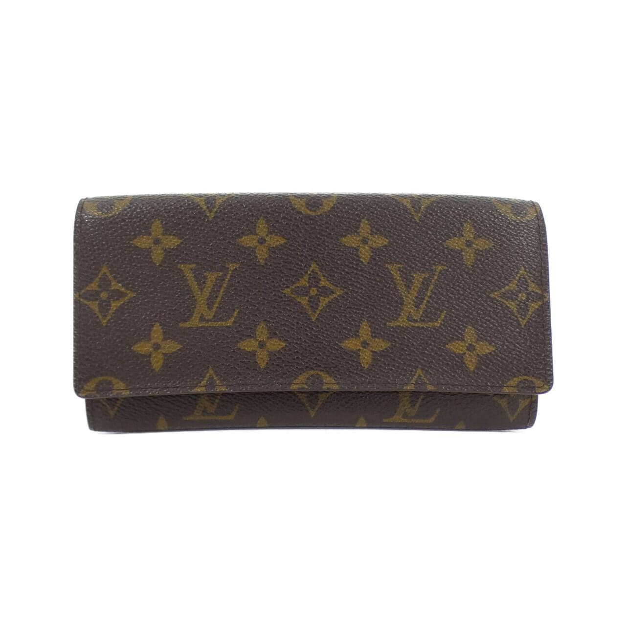 LOUIS VUITTON Monogram Porte en 3 Carte Credit M61818 皮夹