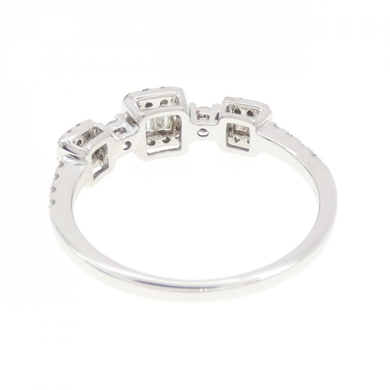 K18WG ダイヤモンド リング 0.438CT