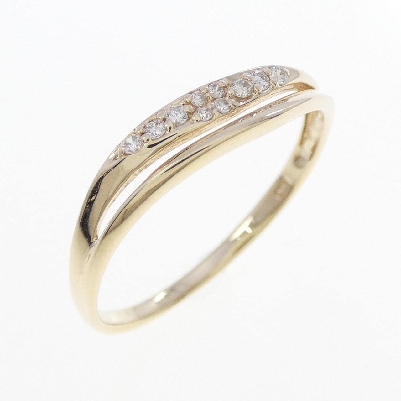 K10YG ダイヤモンド リング