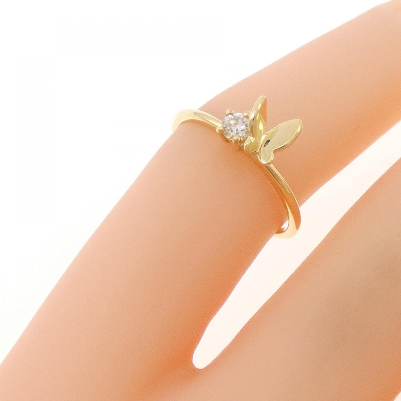 アーカー パピヨン ブリリアンプチ ピンキーリング 0.07CT