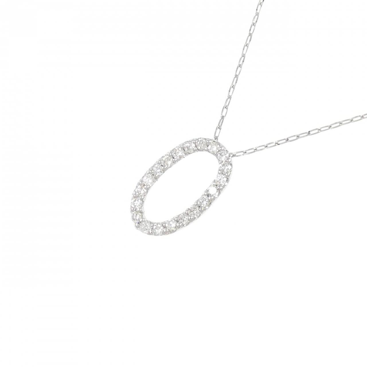 [BRAND NEW] PT Diamond Necklace 0.10CT