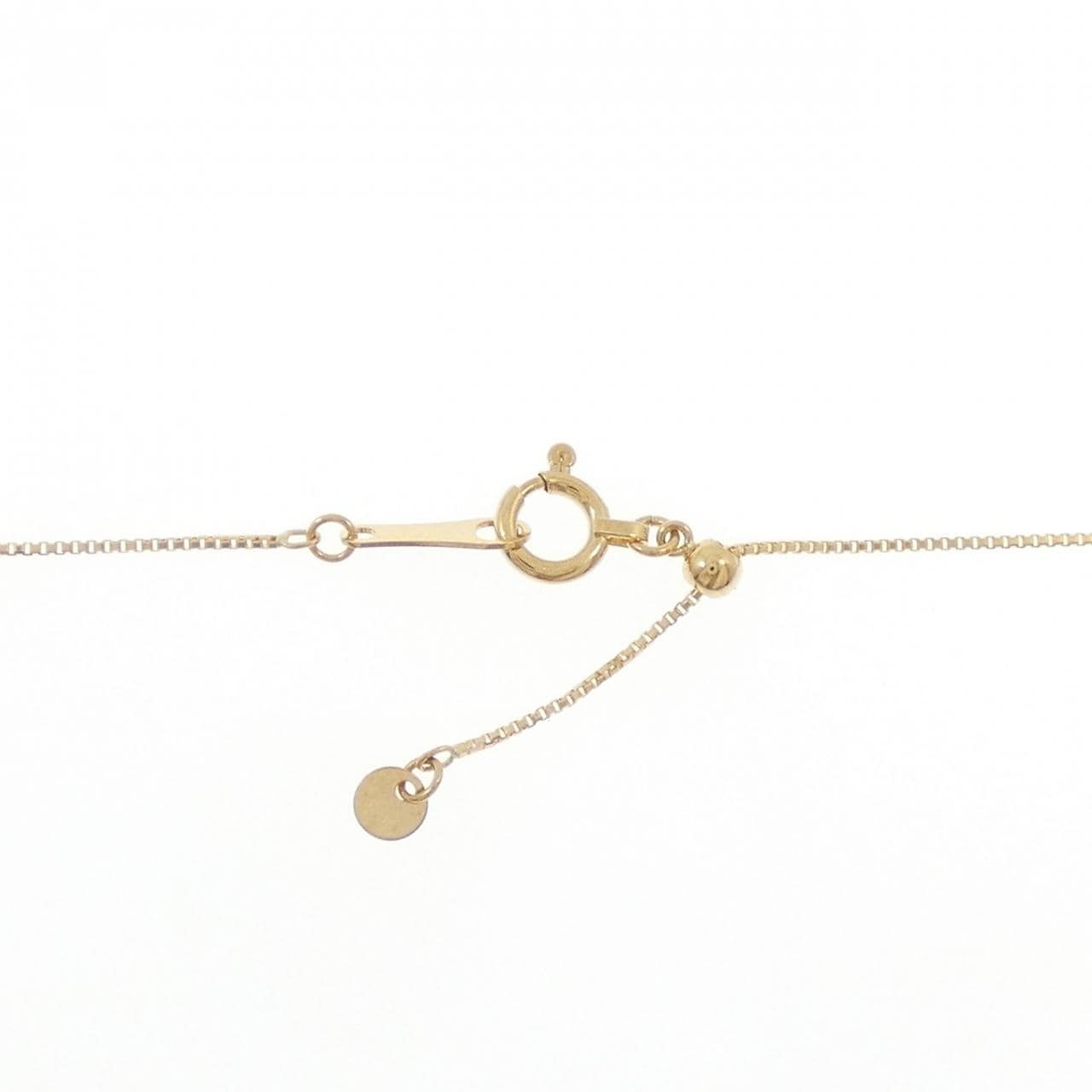 K18YG フクロウ ダイヤモンド ネックレス 0.25CT