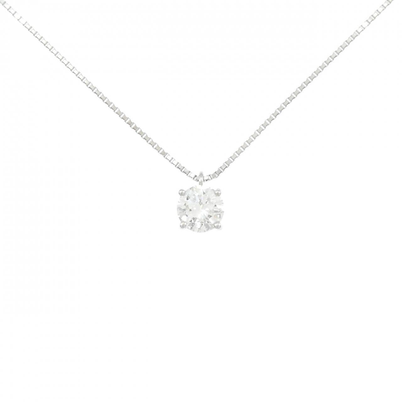 PT900/PT850 ダイヤモンド ネックレス 0.661CT H SI1 Good