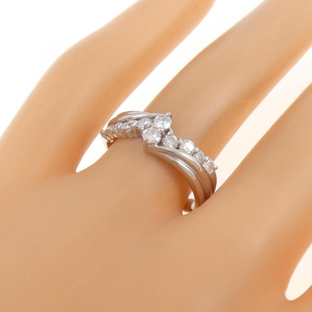 PT900 ダイヤモンド リング 0.51CT