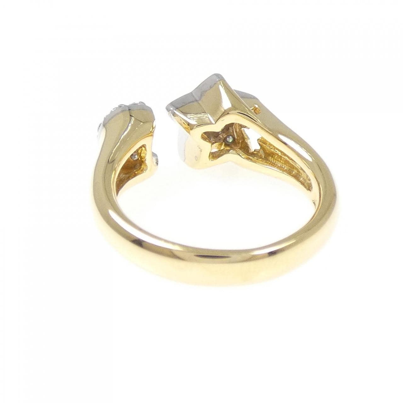 ポンテヴェキオ スター×ムーン ダイヤモンドリング 0.23CT