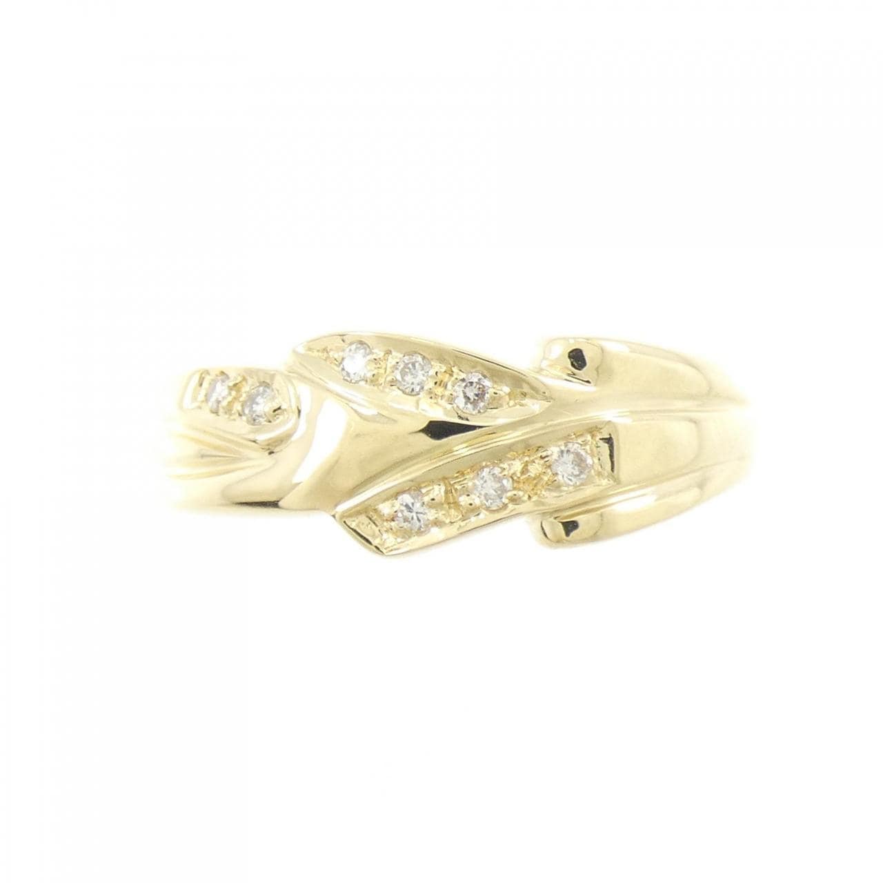 K18YG ダイヤモンド リング 0.05CT
