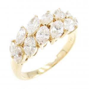 K18YG ダイヤモンド リング 1.40CT