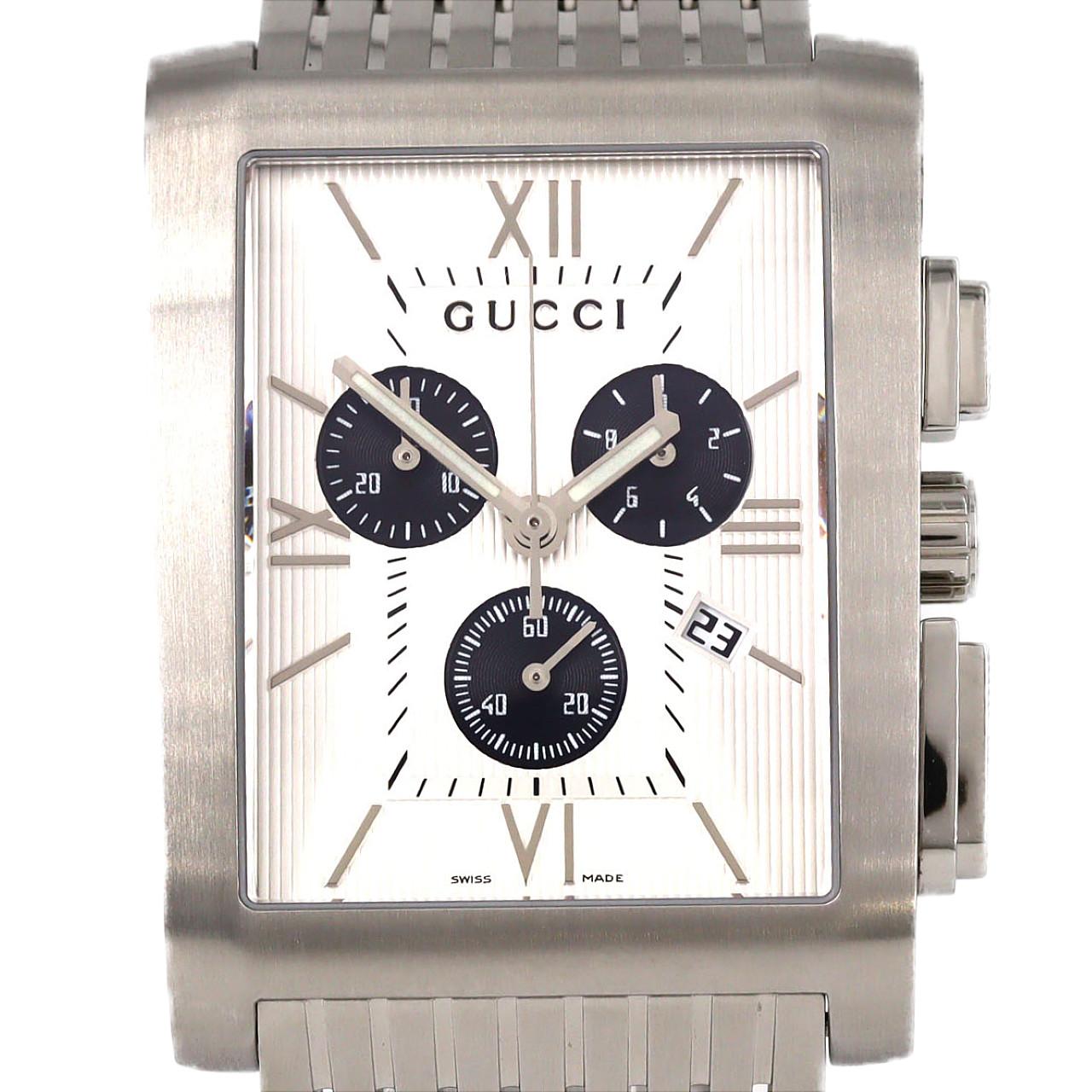 グッチ Gメトロクロノ 8600MCHRONO/YA086319 SS クォーツ