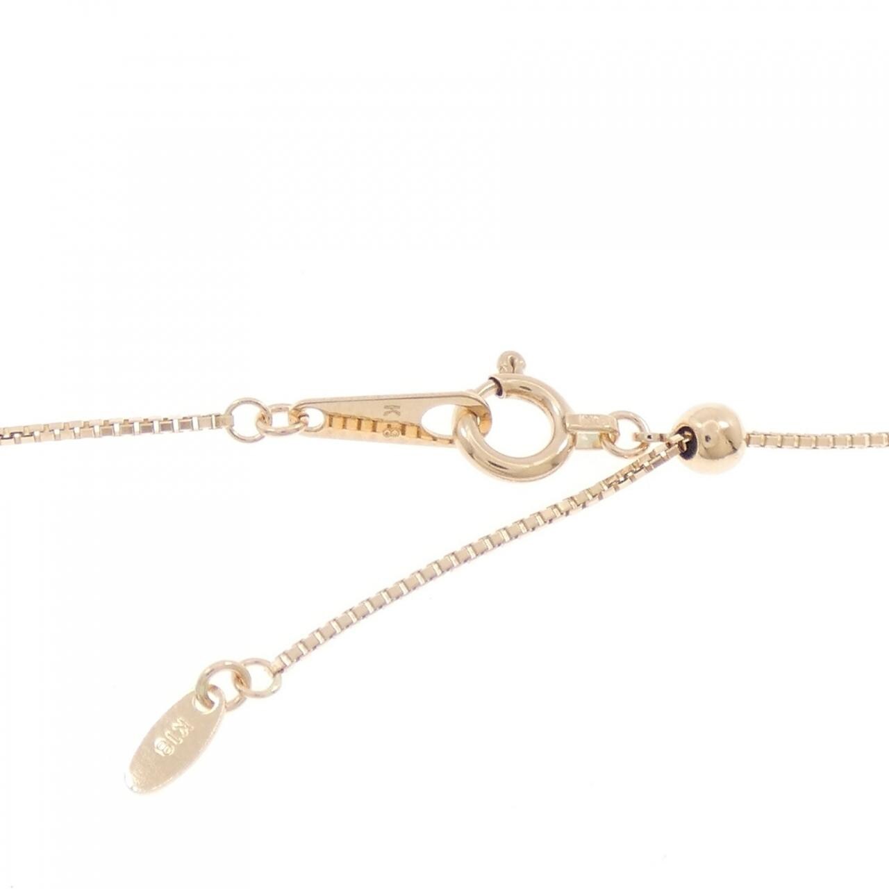 K18PG ダイヤモンド ネックレス 0.115CT
